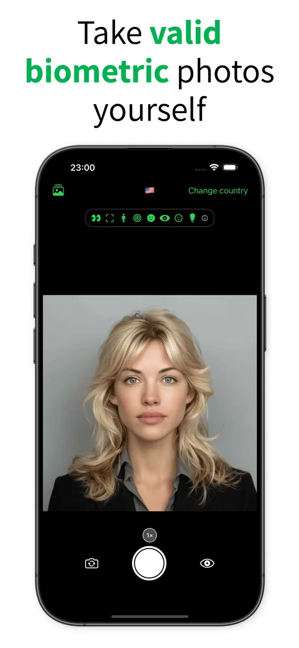 Greencard: Biometric Passport Vérification de conformité par IA feature screenshot